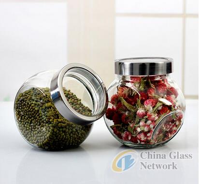 Buy Wholesale China Glass Storage Jar Glass Canning Jar For