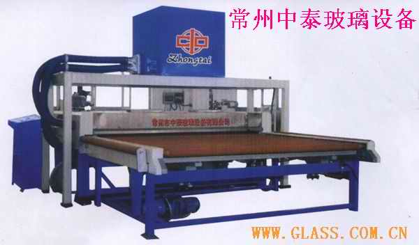 cleaning and dring glass machine