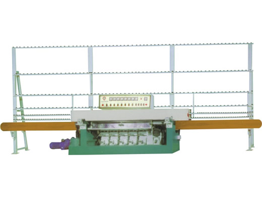 Glass straight-line edging machine