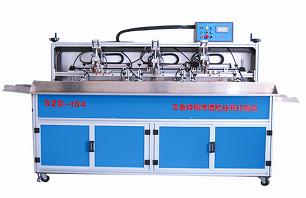 Full automatic three colours  bottle printing machine
