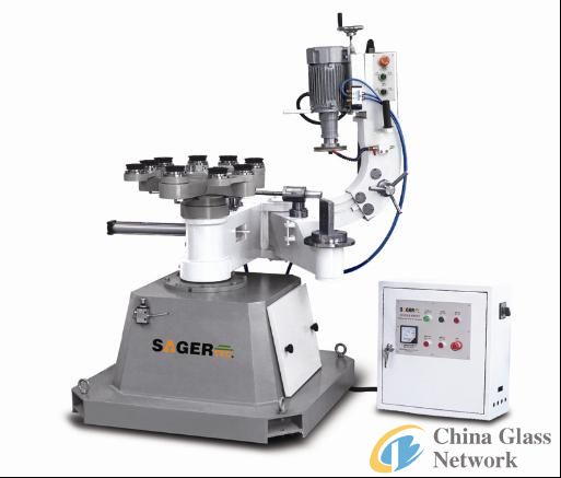 Glass Shape Edging and Beveling Machine