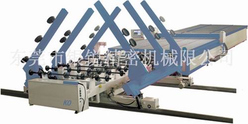 CNC automatic glass cutting process line