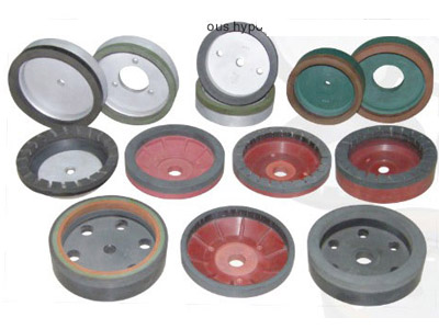 The resin wheel the glass intensive processing uses