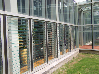 Louver Glass( Clear, Bronze, Grey, Blue,etc)