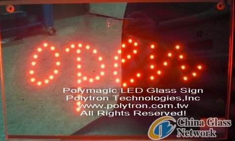 Polymagic LED Glass