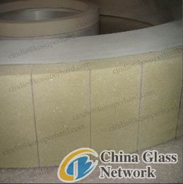 Vitrified diamond wheel for PDC cutter rough grinding