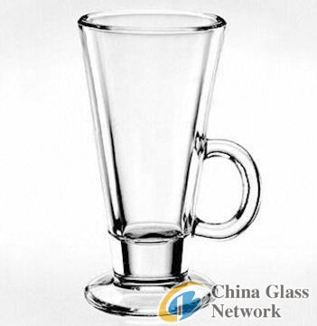 high clear drinking glass