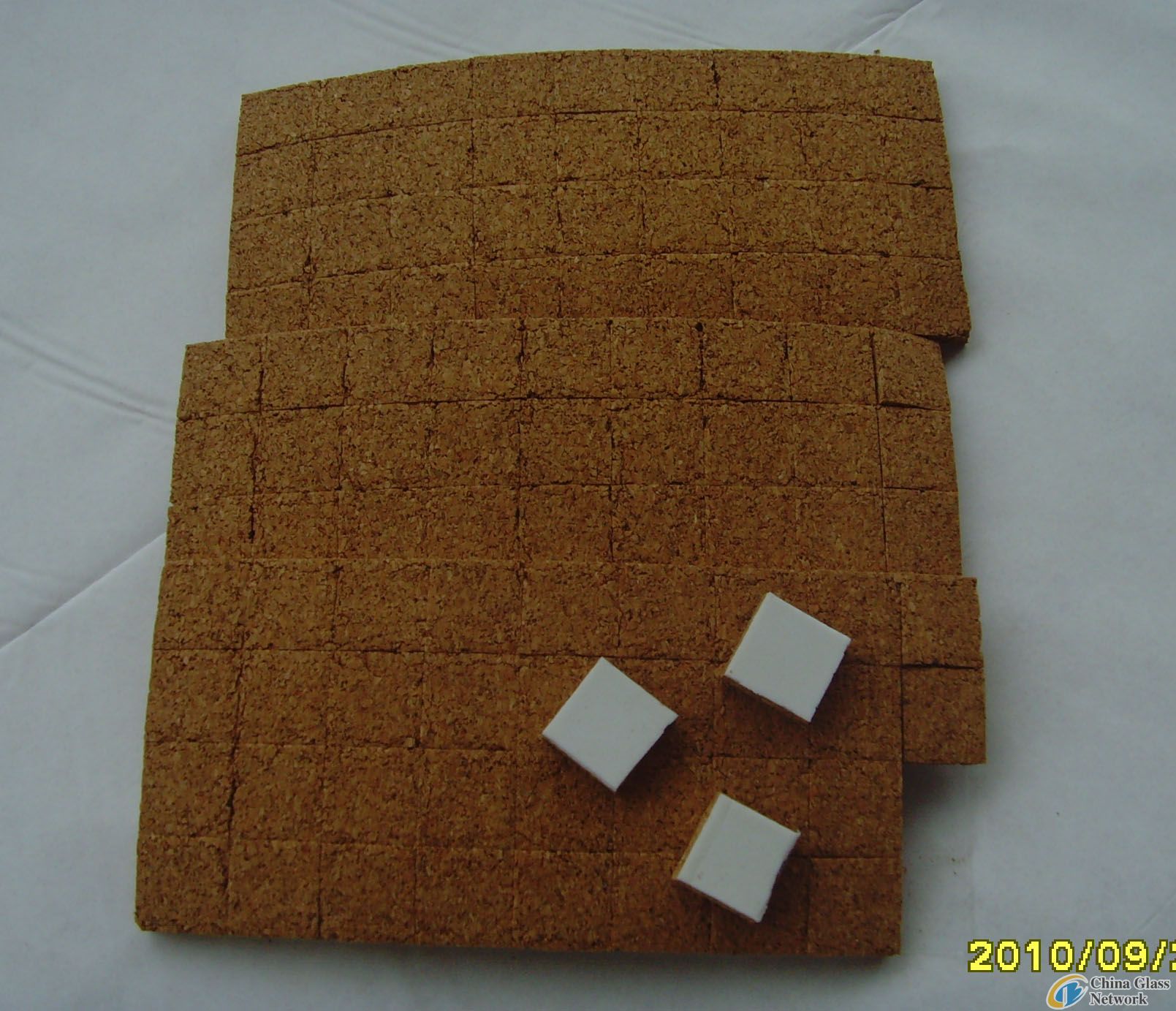 glass protective cork pad