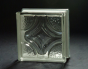 Cycle Rhombus Glass Block