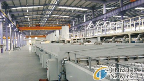 Large area color mirror magetron sputtering coating  line