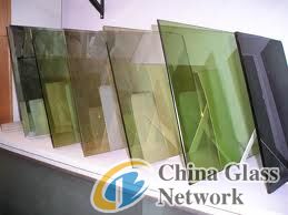 4-12mm Clear / Colored / Tinted Toughened Glass PVB Laminated Low E Building Glass