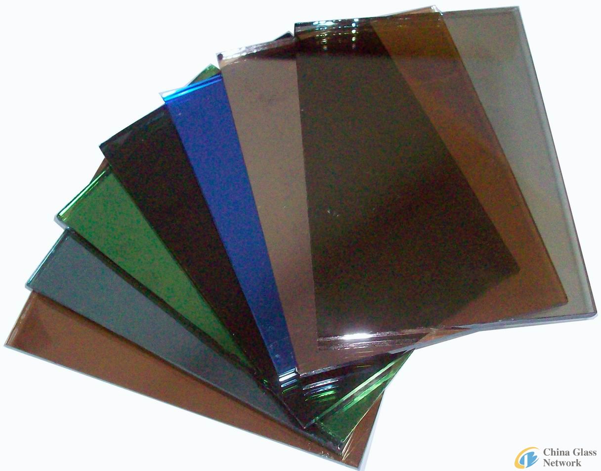 Reflective float glass