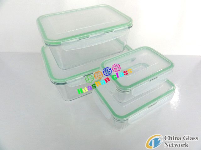glass food container