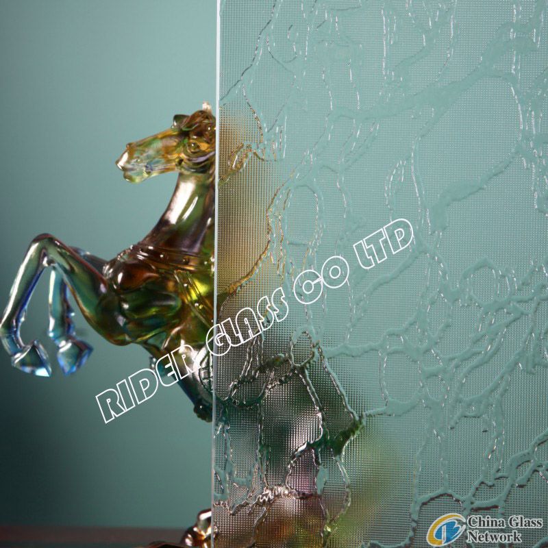 4-8mm Bronze Mogan-II Patterned Glass