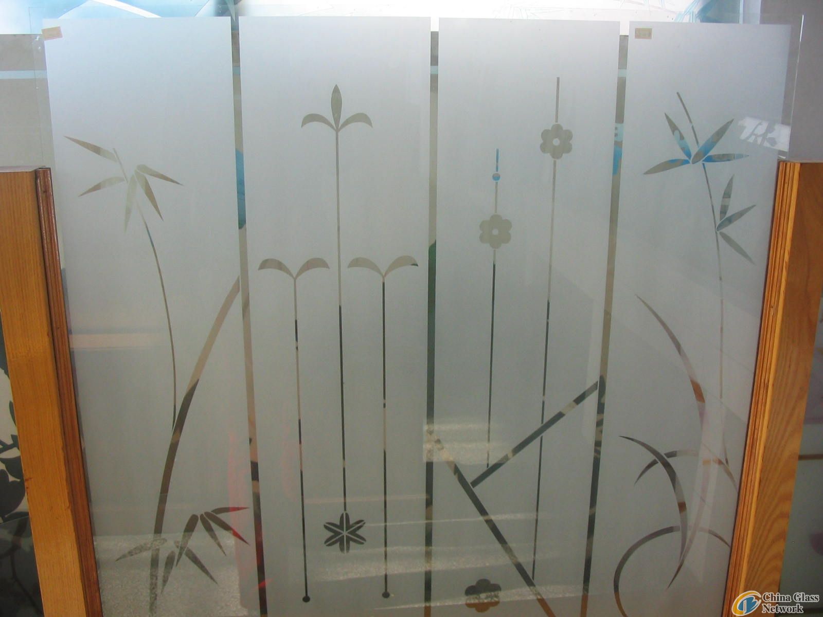 Door Glass,tempered frosted glass