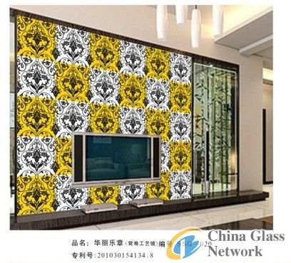 acid etched mirror glass SSG-020 华丽乐章