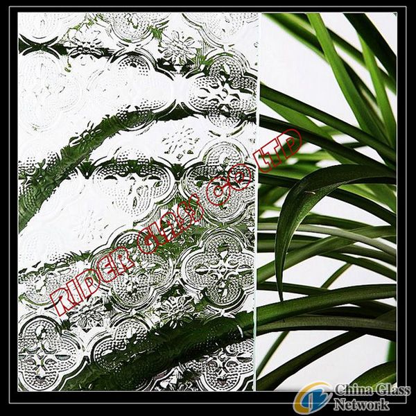 3-8mm Patterned Glass with CE & ISO9001