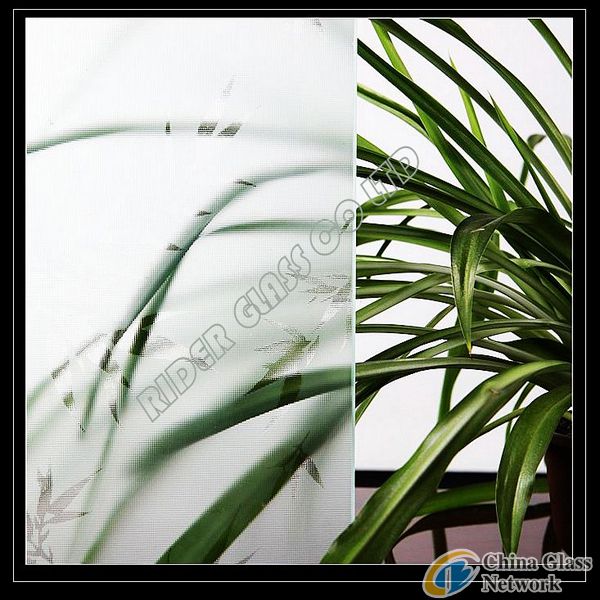 3-8mm Clear RH-9 Patterned Glass with CE & ISO9001