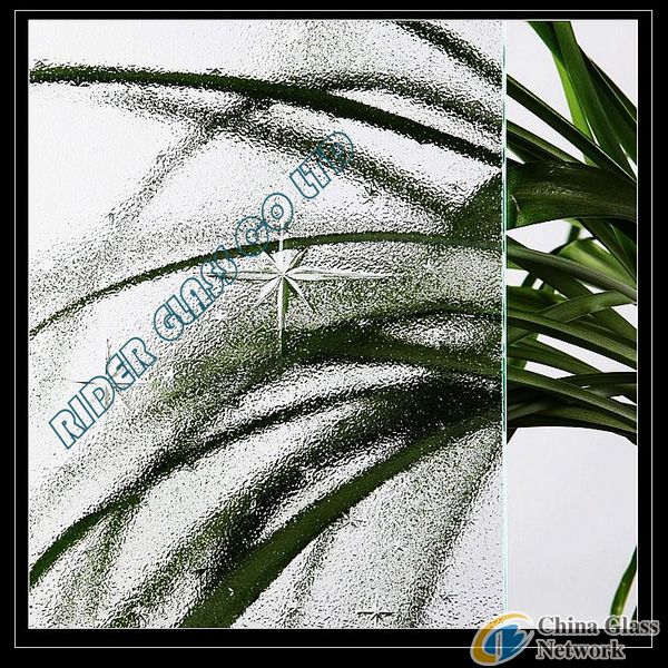 3-8mm Clear Galaxy Patterned Glass with CE & ISO9001