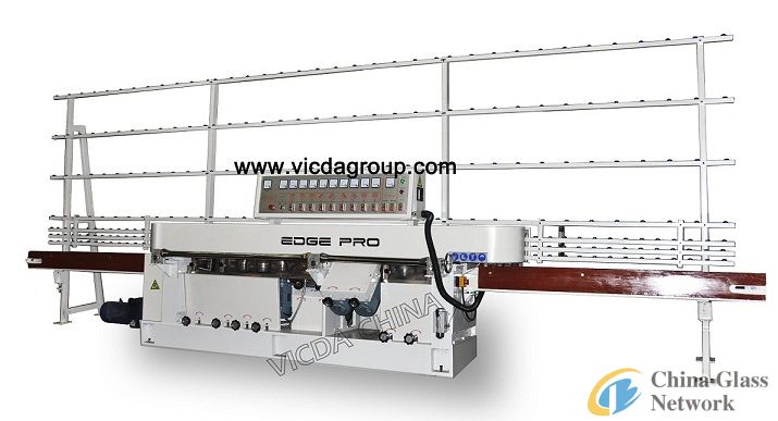 9 motors glass edging polishing machine VMZ9A