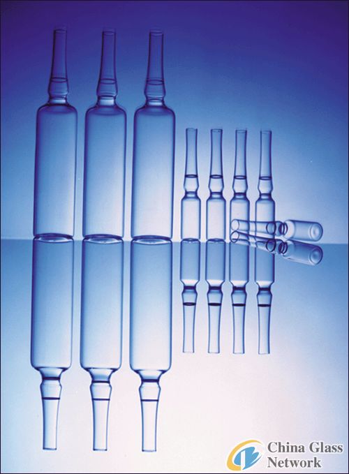 Pharmaceutical glass ampoule