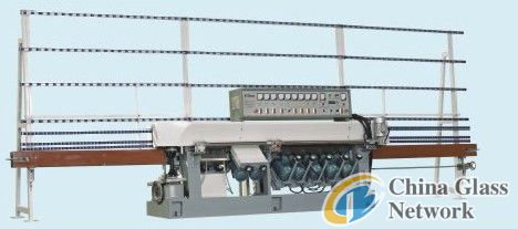 VZM9B-45° 9 motors glass multilevel edging machine