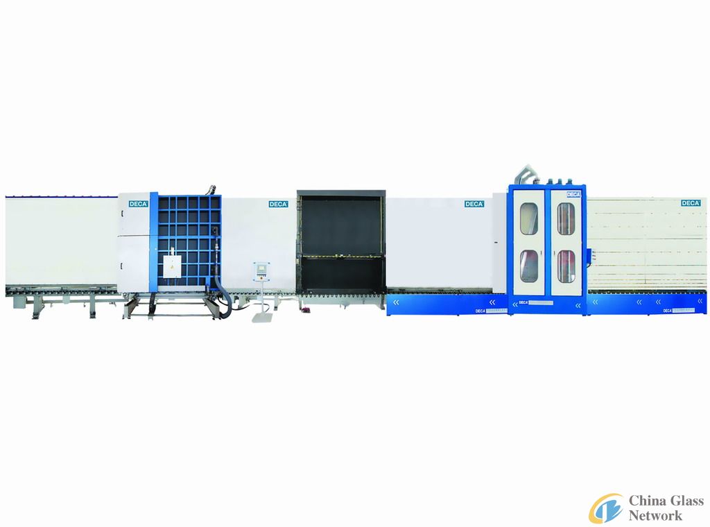 2700autostep vertical auto flat press insulating glass production line