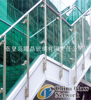 tempered glass railing