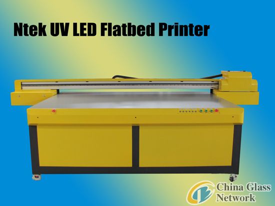 wide format flatbed printer for glass