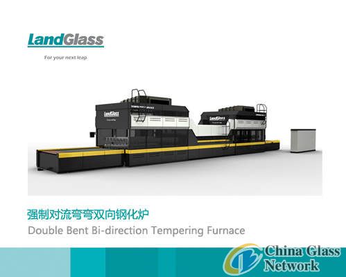 Forced convection bent and bent tempering furnace