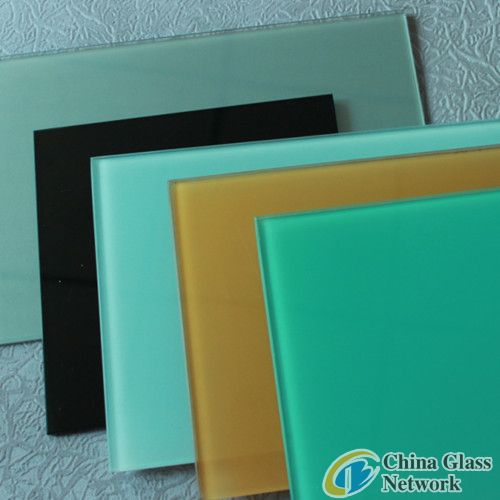 Ceramic frit glass