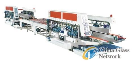 Glass processing production line