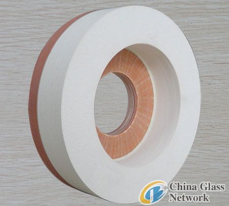 Artifex quality cerium oxide glass polishing wheel for straight line edger