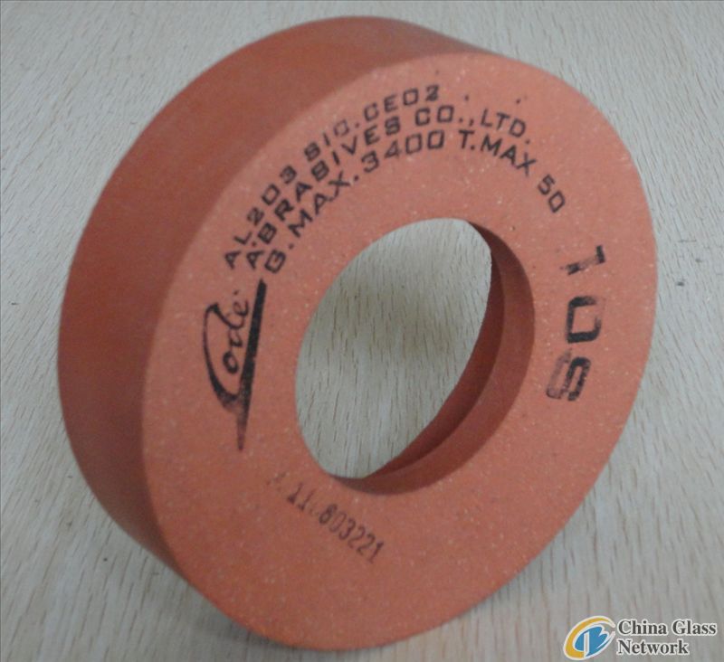 polishing wheel for glass