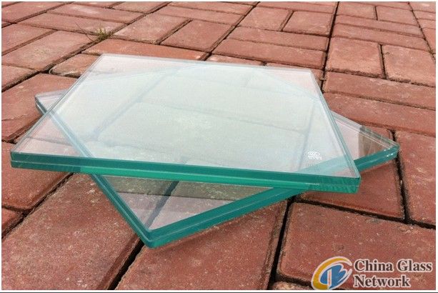 5mm decorated tempered pattern glass
