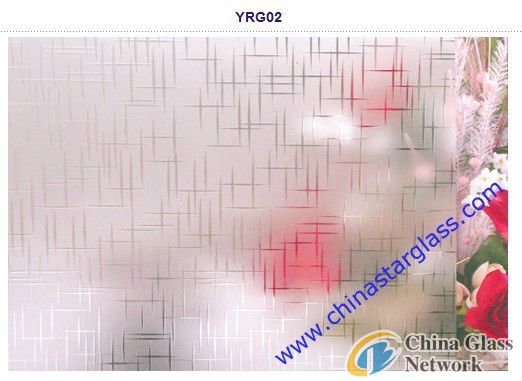3mm to 19mm Acid Eched Patterned Glass