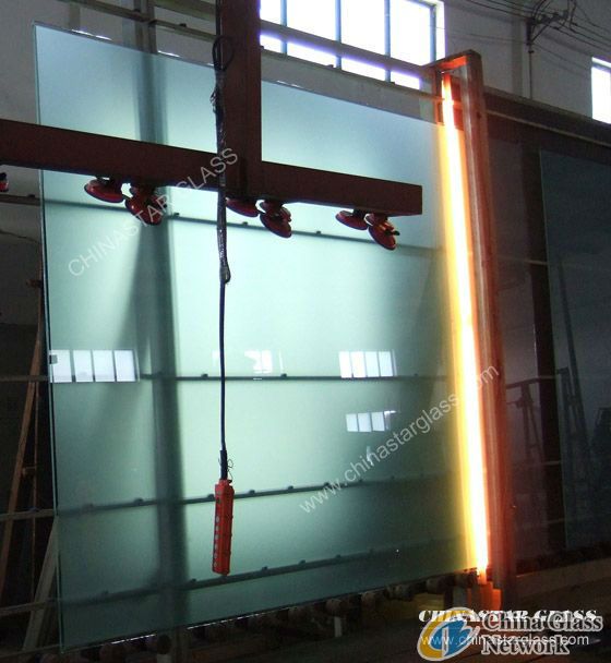 2mm to 19mm higah quality acid etched glass