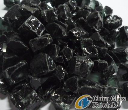 12mm Black fireglass