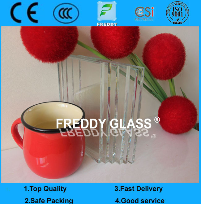 Hot Sale 8mm Low Iron/ Extra Clear / Ultra Clear Float Glass with CE