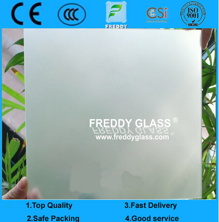 Single or Double Side Frosted Glass/Non-Finger Print Glass/Acid Etched Glass/Sand Blasting Glass/Dec