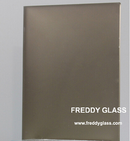 2-12mm Champange Frosted Glass/Art Glass/Shower Door Glass