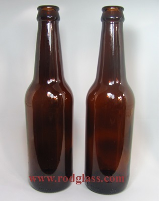 330ml amber beer glass bottle