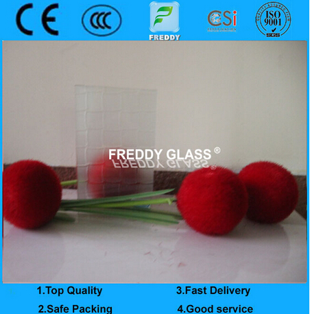 Clear Wired Well Decorative Glass/ Art Glass/ Building Glass