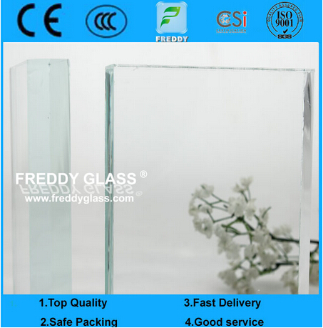 Good Quality 19mm Low Iron/ Extra Clear / Ultra Clear Float Glass with CE