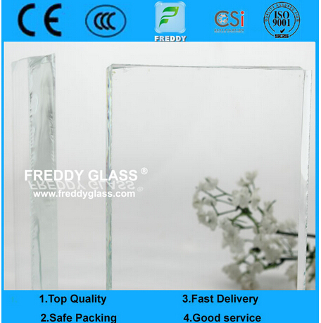 15mm Low Iron/ Extra Clear / Ultra Clear Float Glass with CE