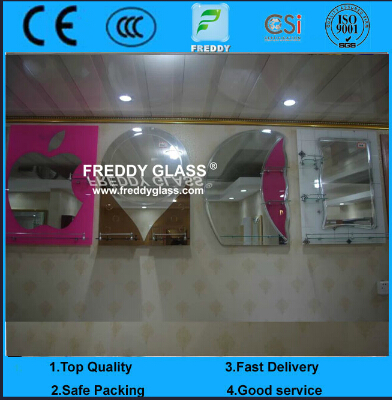 2mm, 3mm, 4mm, 5mm and 6mm CE&ISO Certificate Silver Mirror, Aluminum Mirror, Copper Free and Lead F