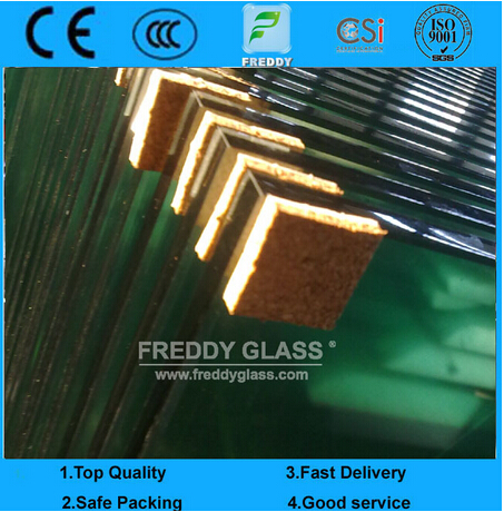 1.8mm-25mm Clear Float Glass/Mirror Glass Grade Float Glass Reflective Glass Tempered Glass/ Laminat