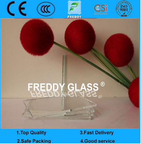 6mmtop Quality Ultra Clear Float Glass /Low Iron Glass/ Float Glass/Constructive Glass