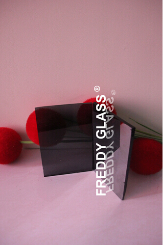 3-12mm High Quality Dark Grey Reflective Glass/Industrialized Glass