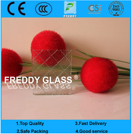 6.5mm Clear Wired Glass/ Rolled Glass/ Patterned Glass /